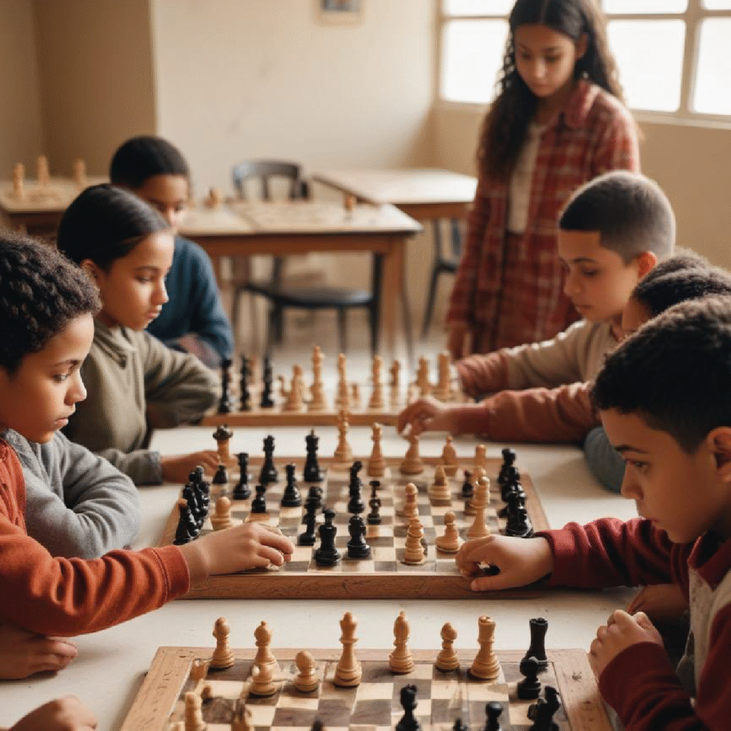 Un moteur d’impact social par les échecs - Fondation Mokhtar KADIRI
