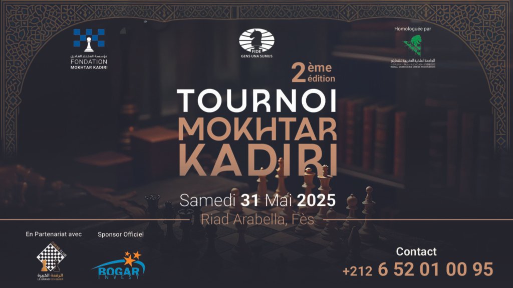 tournoi Mokhtar KADIRI 2ème édition