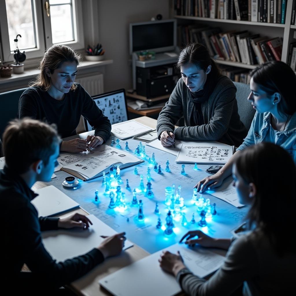 Axes de travail en cours de conception - Fondation MOKHTAR KADIRI