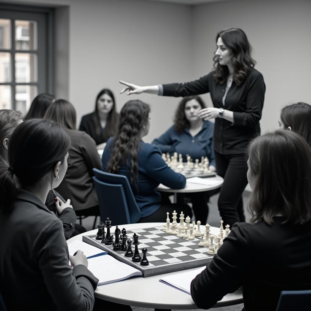 Elles & Échecs Axes de développement du programme - Fondation Mokhtar KADIRI